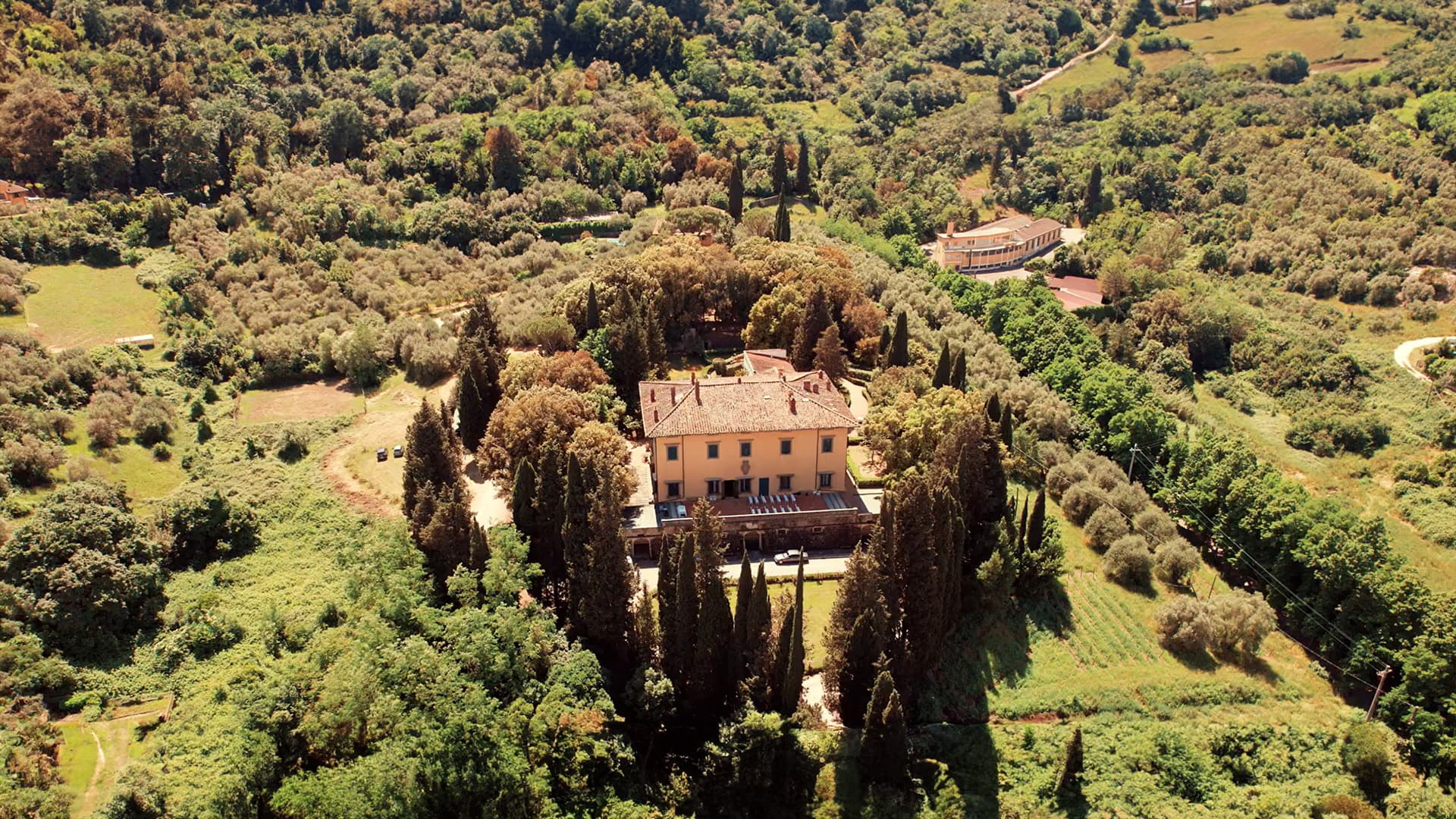 Villa Pandolfini is a jewel of the Tuscan hills